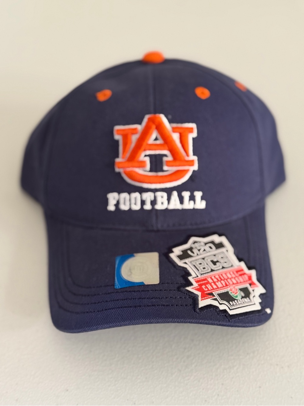 2014 Vizio Auburn Navy and Orange Football Cap